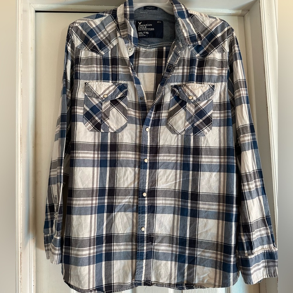 Men’s American Eagle Vintage Fit Button Down - XXL